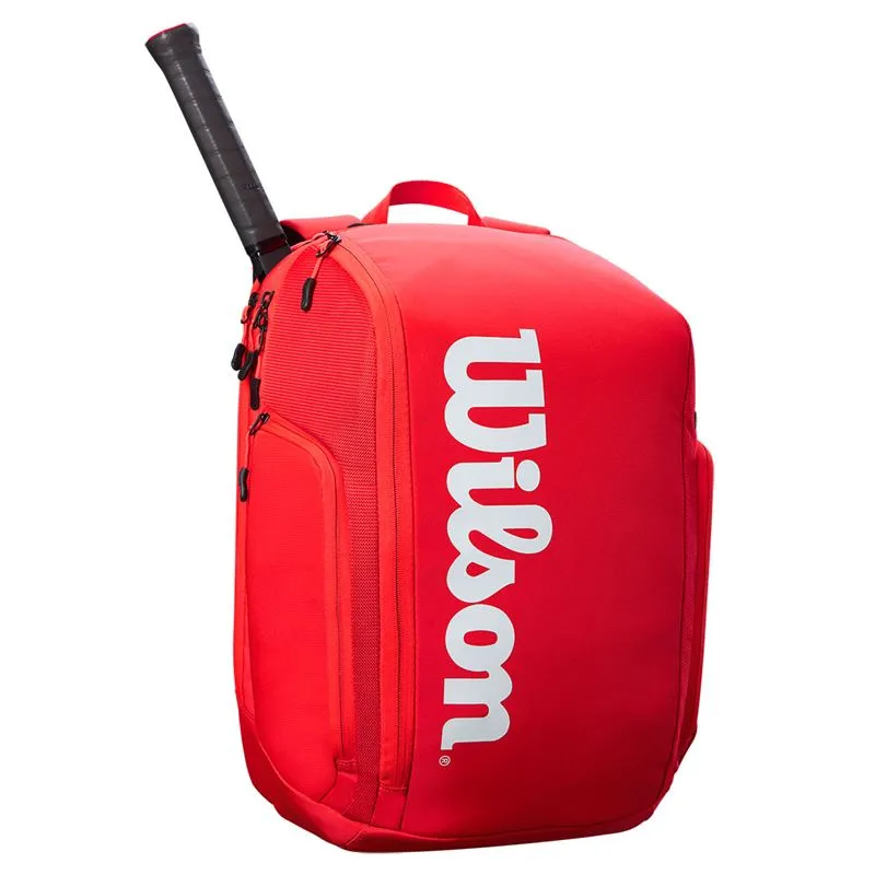 Wilson Super Tour Red Tennis Backpack