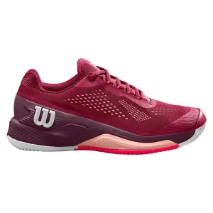 Wilson Women's Rush Pro 4.0 Tennis Shoes Beet Red