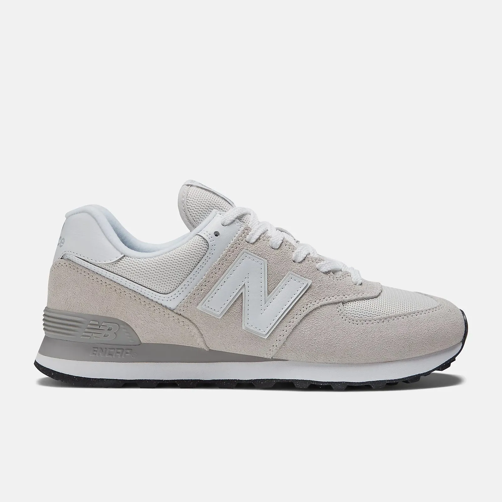 Women's Wide Fit New Balance  ML574EVW Running Trainers - Exclusive - Nimbus Cloud/White ENCAP