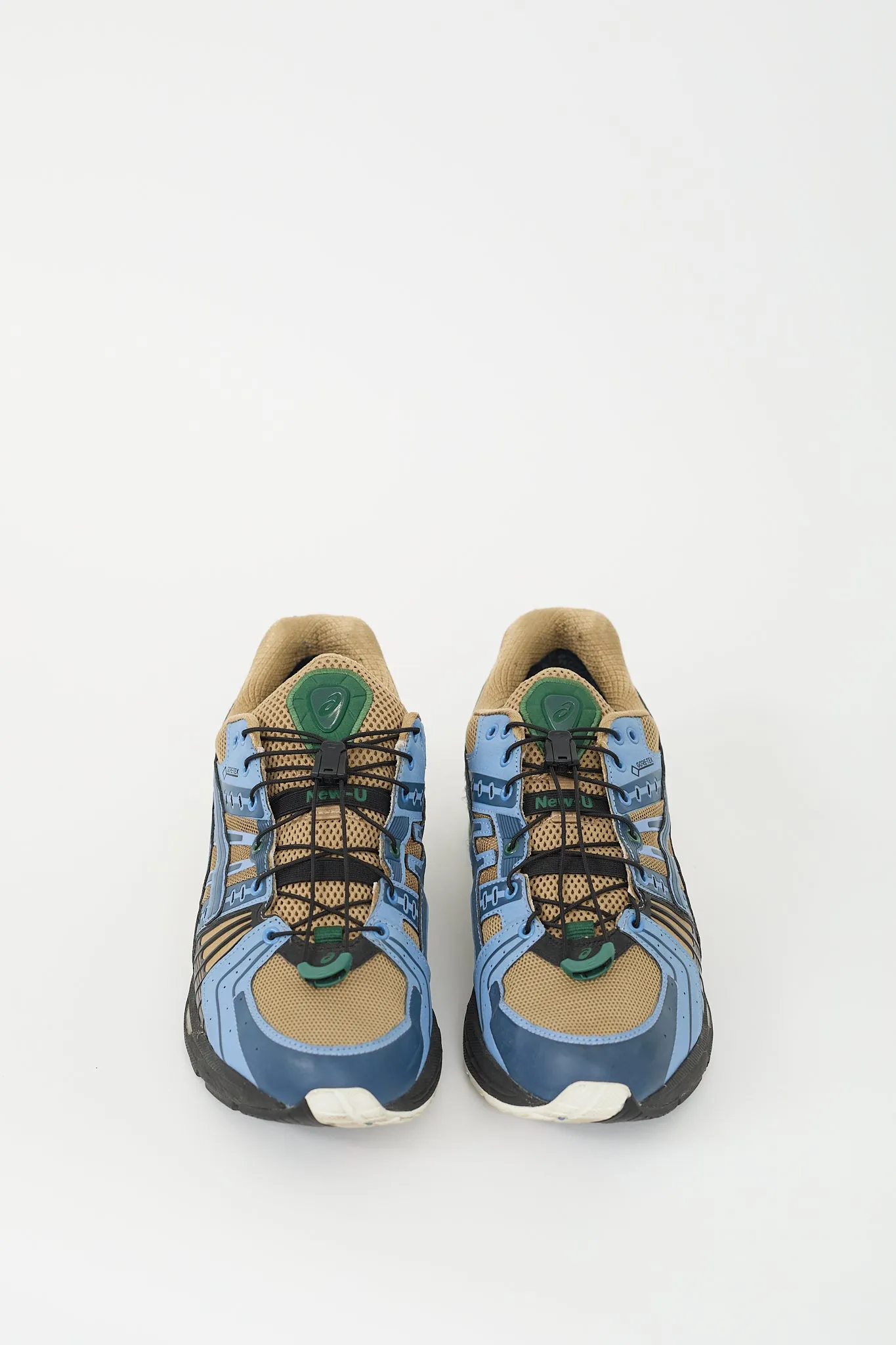 X Affix Works Brown & Blue Gel Kinsei OG Gore-Tex Sneaker