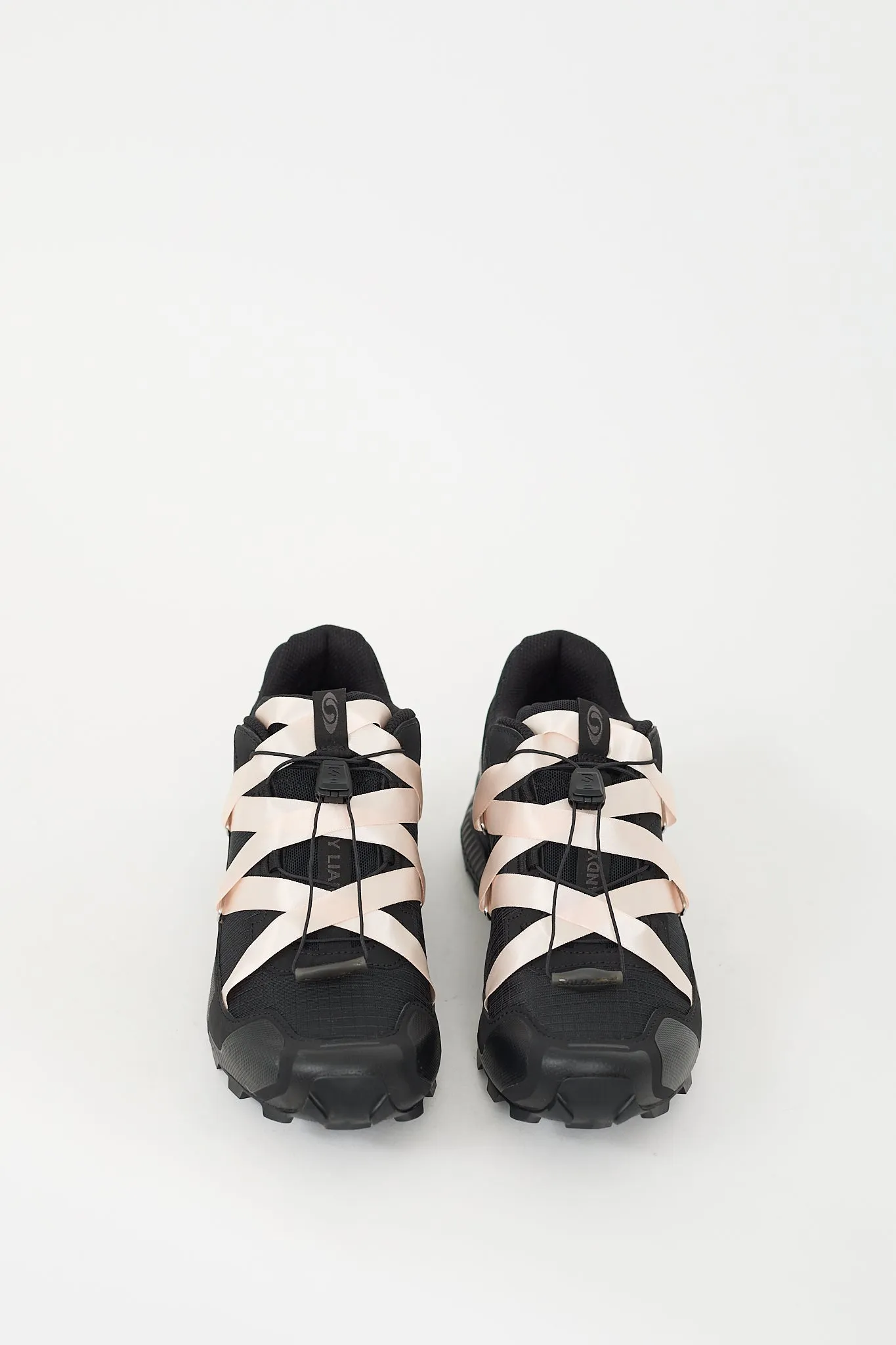 X Salomon Black & Pink Speedcross 3 Ribbon Sneaker