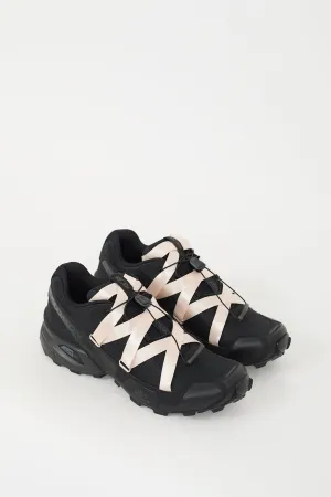 X Salomon Black & Pink Speedcross 3 Ribbon Sneaker