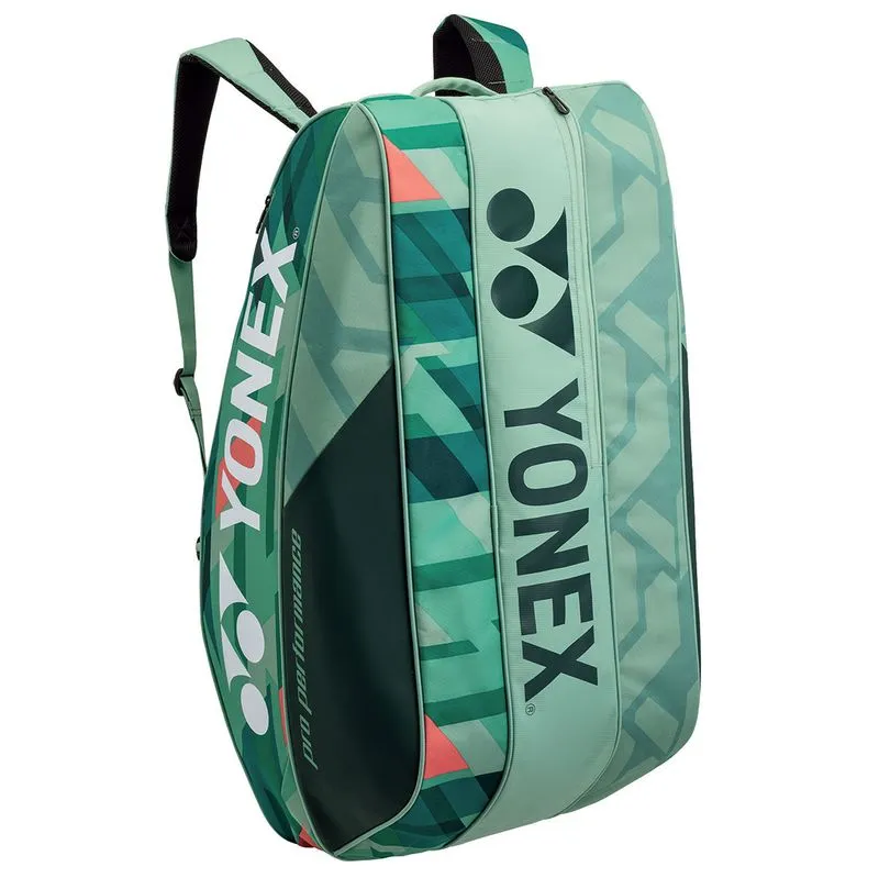 Yonex Pro 9 Pack Racquets Tennis Bag Olive Green